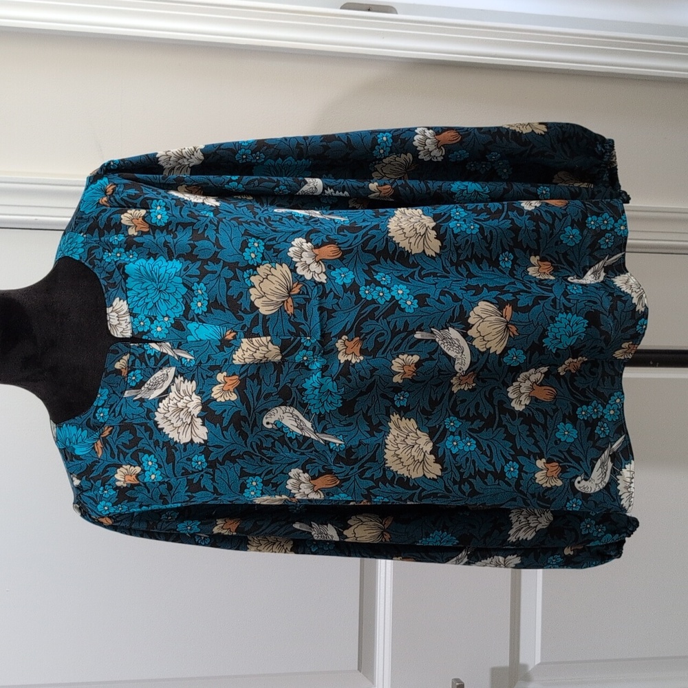 Ann Taylor Teal Blue Top